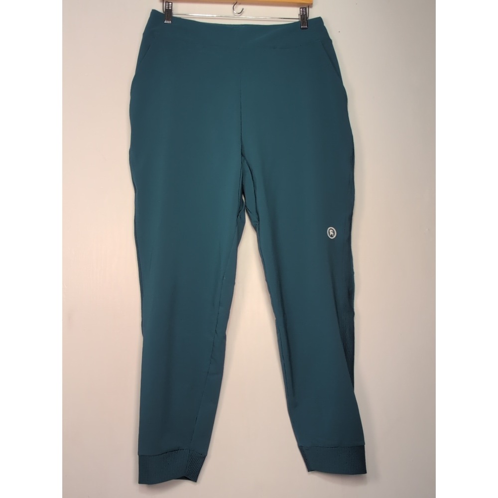 Backcountry Womens Teal Blue Fleece Lined Jogger Pants Size Large Activewear